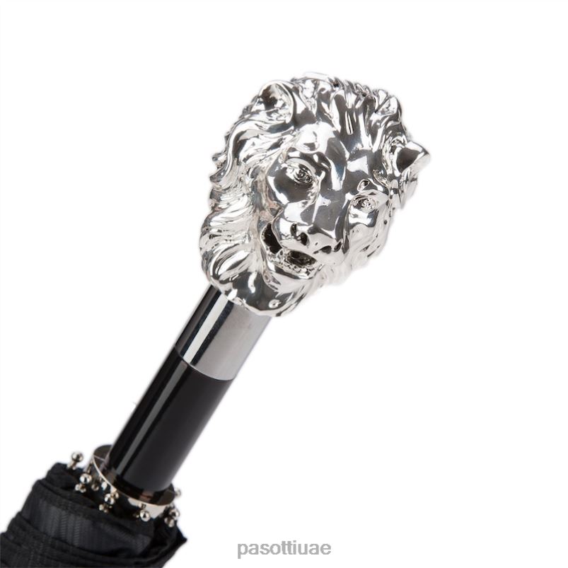 مظلة | 64 6768-1 w37 - مظلة قابلة للطي على شكل أسد فضي PASOTTI Z446V166